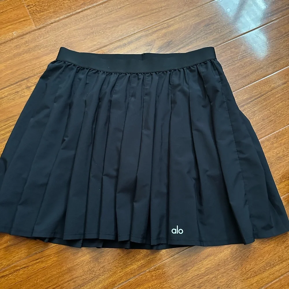ALO Yoga Black Mini Skirt